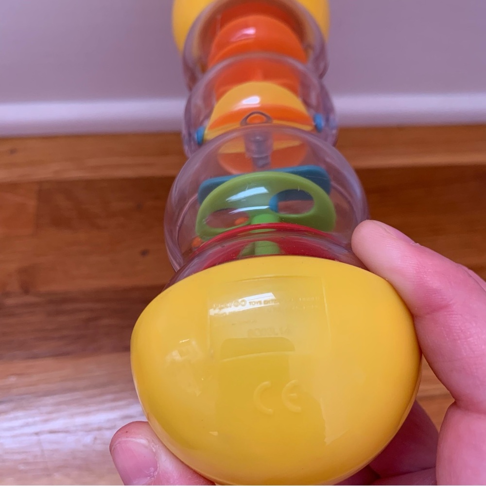 Yellow Bear Plastic Playgo Roller Rattle Learning Toy - Picture 5 of 5